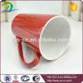 Glazed ceramic red cups party wholesale